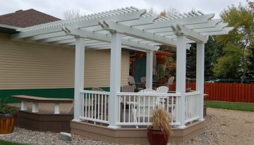 Adorable Design Ideas for Deck Pergolas