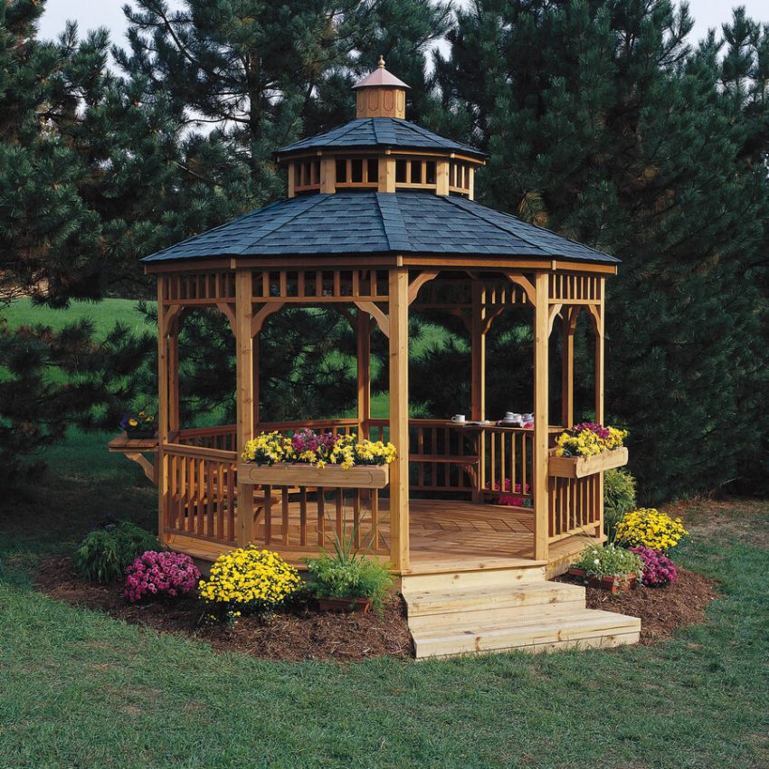 Fascinating Design Ideas for Garden Gazebo Inspirationalz Inspirationalz
