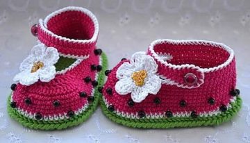 DIY Motive Ideas for Crochet Baby Booties DIY Motive Ideas for Crochet Baby Booties