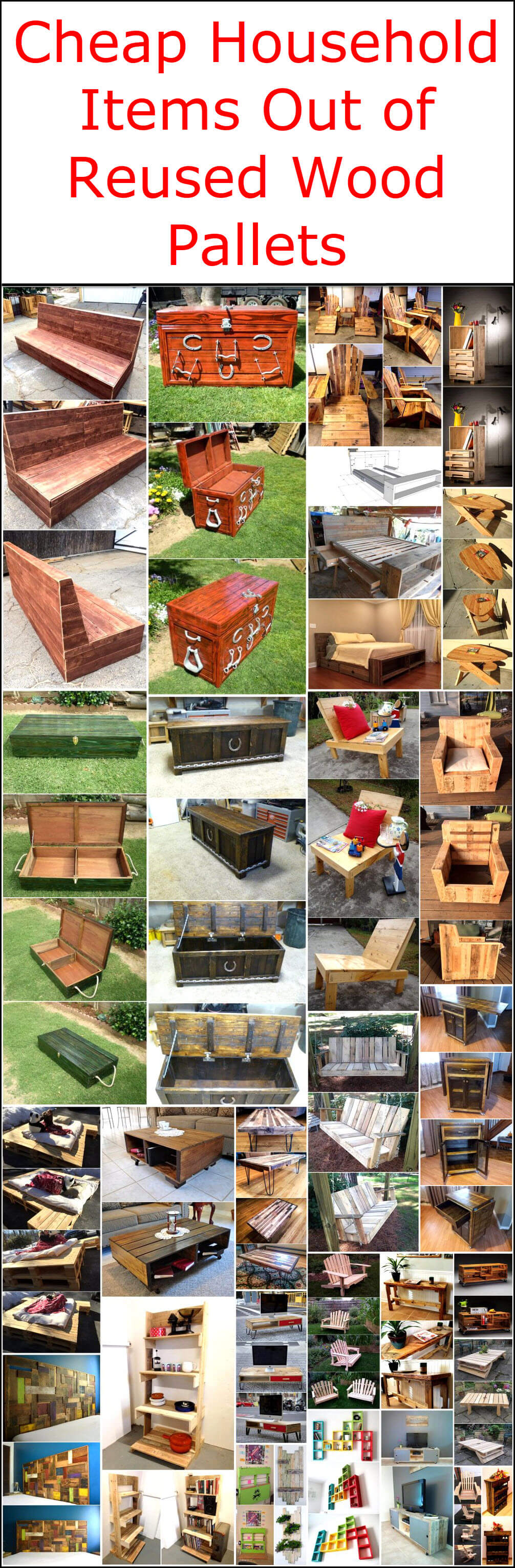 Cheap Household Items Out of Reused Wood Pallets Inspirationalz