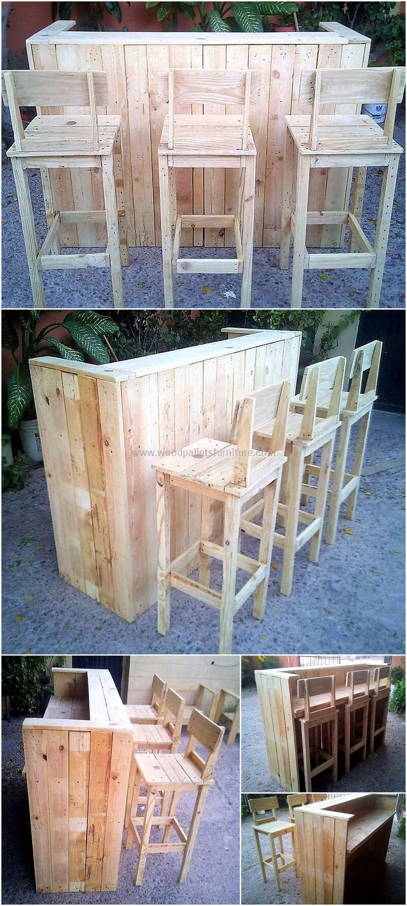 200 DIY Ideas for Wood Pallet Bars - Inspirationalz Inspirationalz