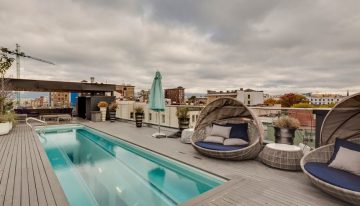 Modern Rooftop Pool Design Ideas