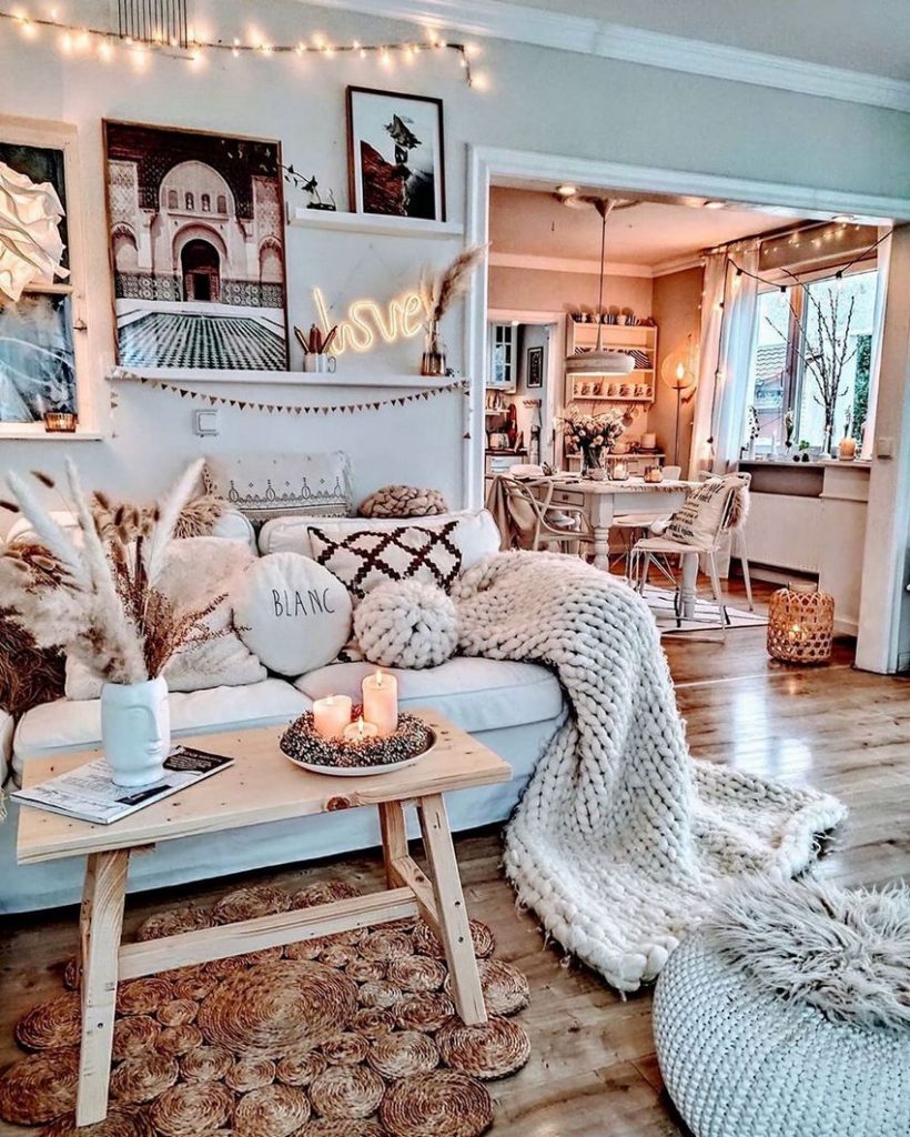 60 Unique And Elegant Bohemian Home Decor Ideas - Inspirationalz ...