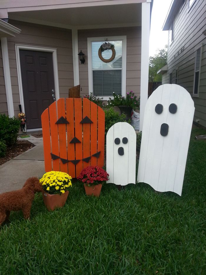 Wood Pallet Halloween Decoration Ideas (11)