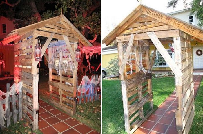 Wood Pallet Halloween Decoration Ideas (14)