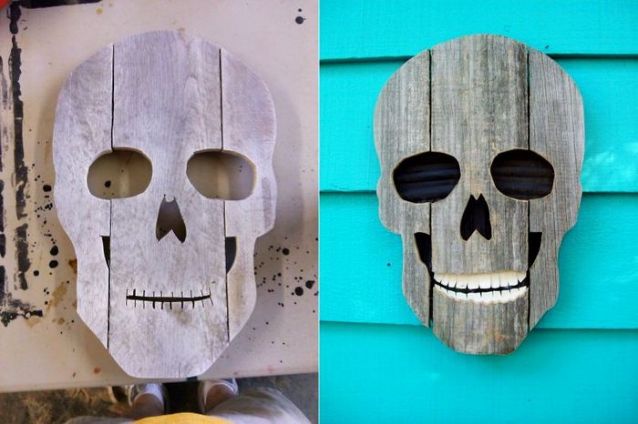 Wood Pallet Halloween Decoration Ideas (28)