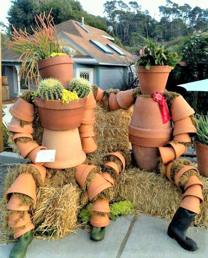 clay pots decoration and crafts (1)