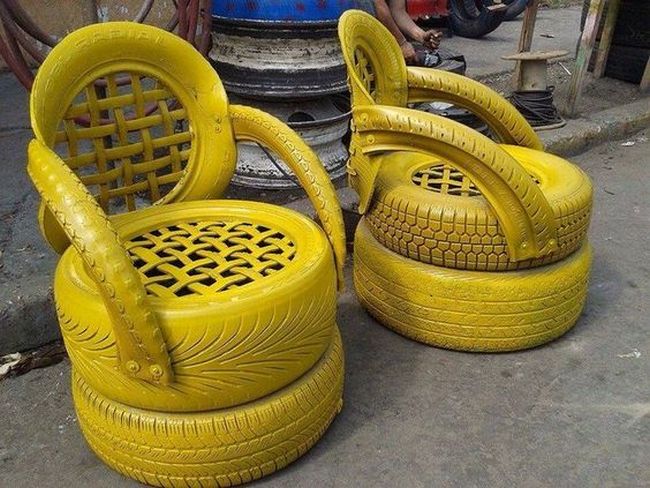 used tires made furniture ideas (13)