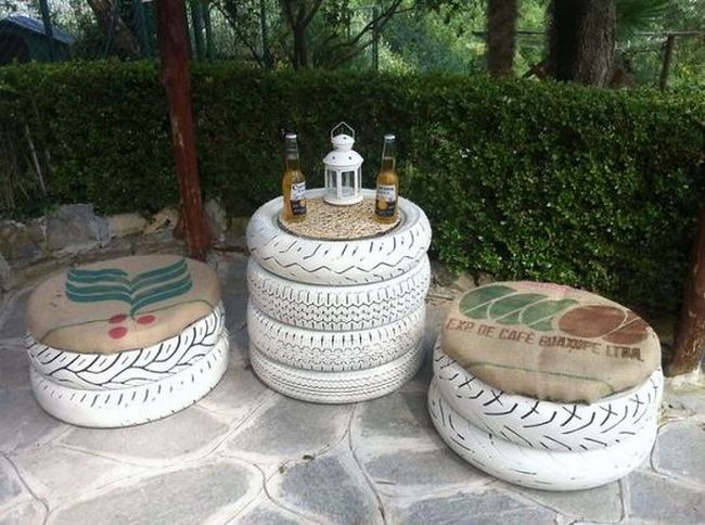 used tires made furniture ideas (3)